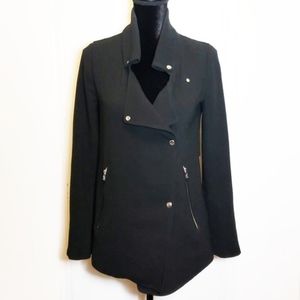 Wilfred Black Mayet Moto Blazer Jacket